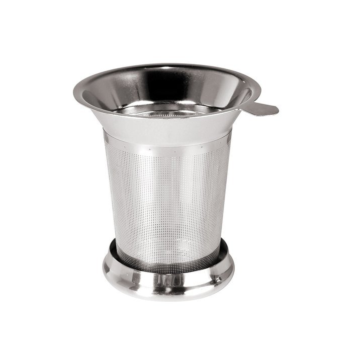 Frieling USA 18/8 Stainless Steel Tea Infuser with Dual Purpose Lid, 3.75" tall N3