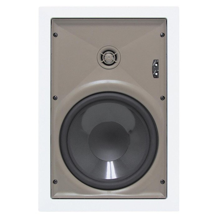 Proficient Audio W800 8" Graphite In-Wall Speaker - Pair (White)