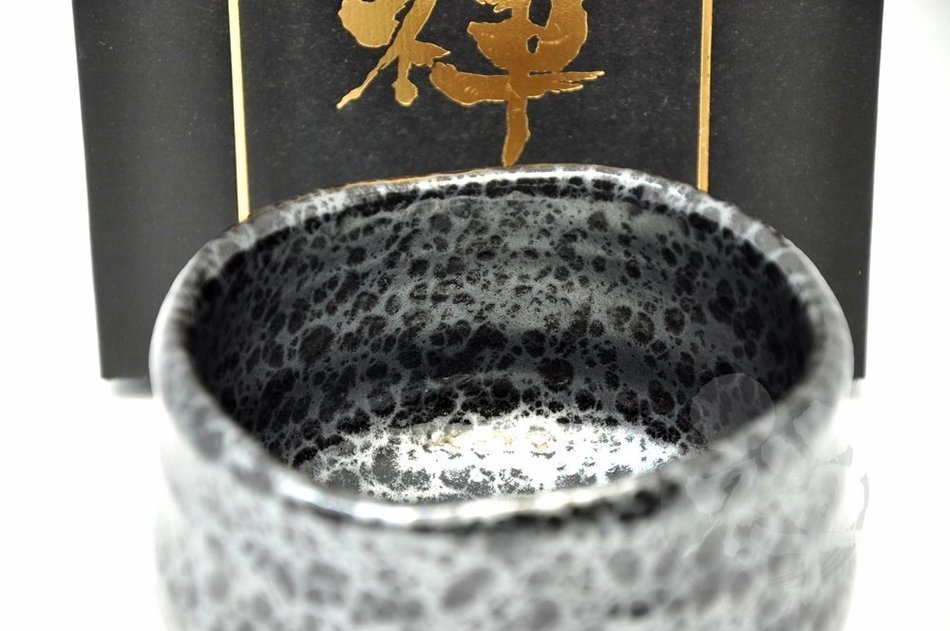 Japanese Mino Yaki ware Matcha Bowl Green Tea 11.5 / 11.5 / 8.5cm (4.5 / 4.5 / 3.3inch)[7341] N7