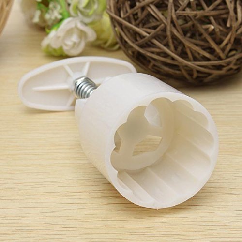 8 Styles Mooncake Mold Round Flower DIY Tool Decorate Pastry N3