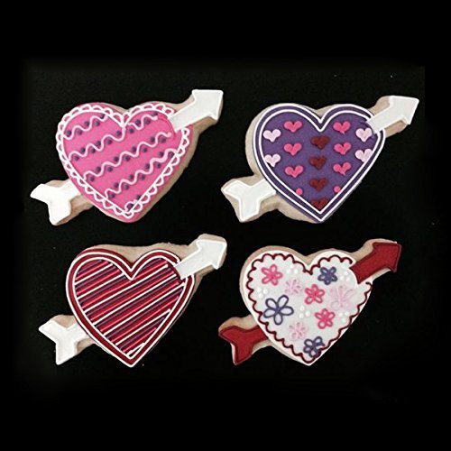 Stainless Steel Arrow Heart Cookie Cutter Cake Baking Mold shopping N3
