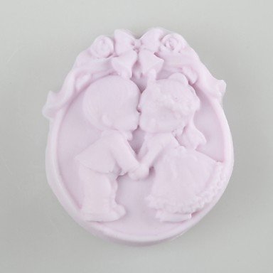 Y&XL&H Bride and Groom Shaped Soap Molds Wedding Mould Fondant Cake Chocolate Silicone Mold, Decoration Tools... N6