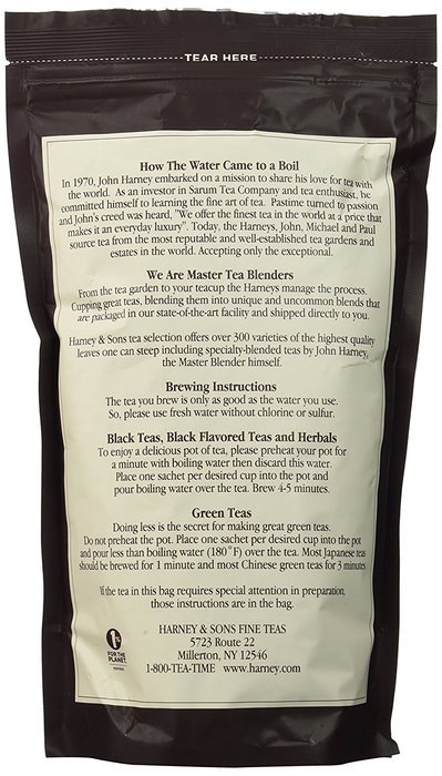 Harney & Sons Fine Teas Green Hot Cinnamon Spice - 50 Sachets N2