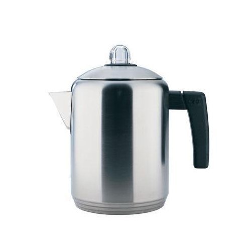 Wilton Brands Copco Brushed Stovetop Percolator - 1.50 quart Percolator - Stainless Steel 2501-9807