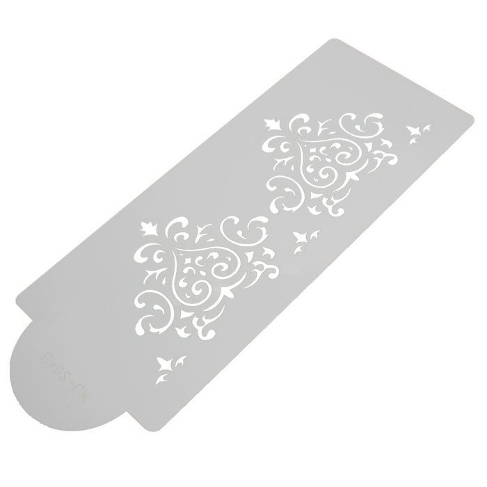 3Pcs Cake Border Stencil Kit Sugarcraft Cupcake Fondant Decorating Baking Tool Cutter Mould Mold DIY N3