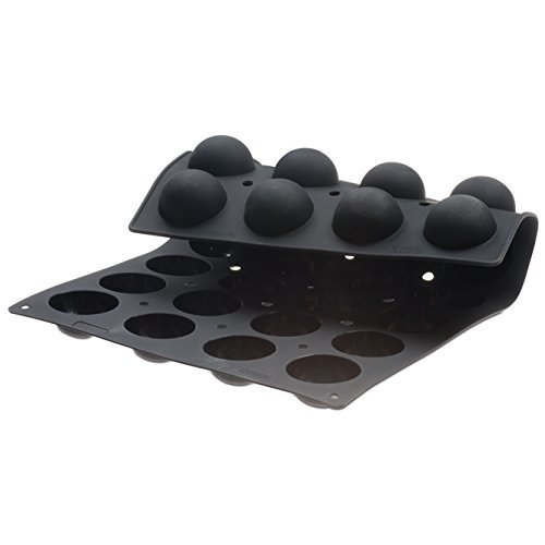 Lekue Semi Sphere Silicone Mold, 28 forms, 2.76 Dia., 1.38 D inches N2