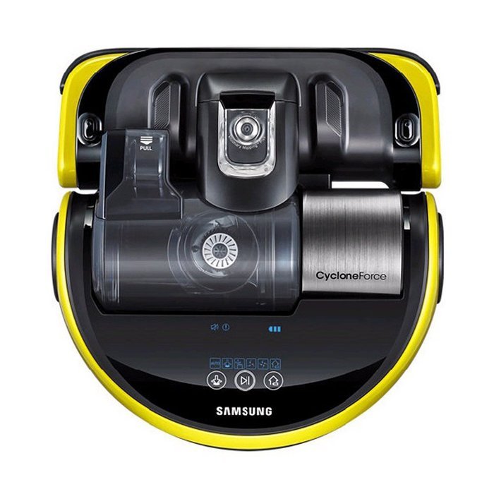 Samsung Powerbot VR20J9010UY Cyclone Force Robot Vacuum Cleaner Yellow & Quick English User's Guide N2