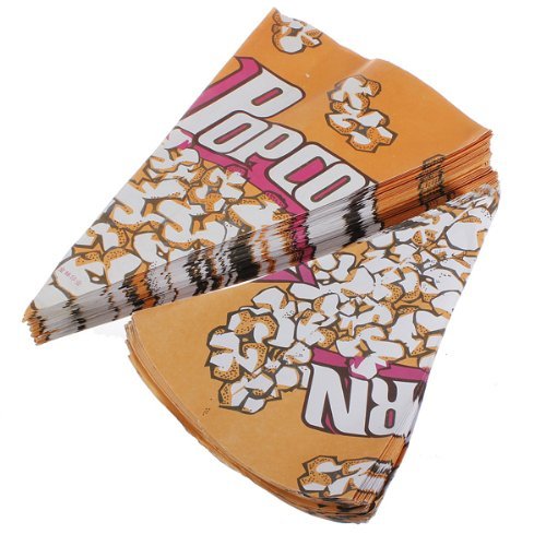 "Popcorn Paper Pack Bags Cinema Candy Cookie Container (S)" shopping