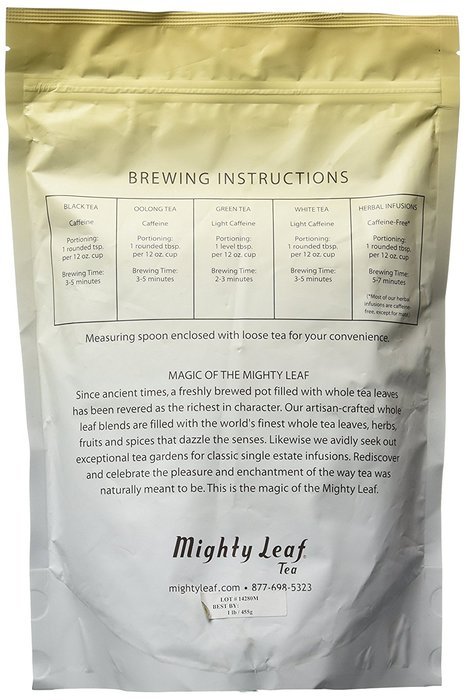 Mighty Leaf - White Tea White Orchard - 15 Tea Bags (1.32 oz / 37.5 g) N3