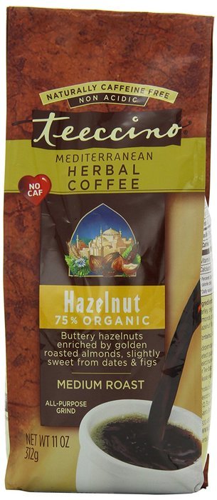 Teeccino Variety Pack (Hazelnut, Mocha, and Java) Chicory Herbal Coffee, Caffeine Free, Acid Free, 11oz (Pack... N41