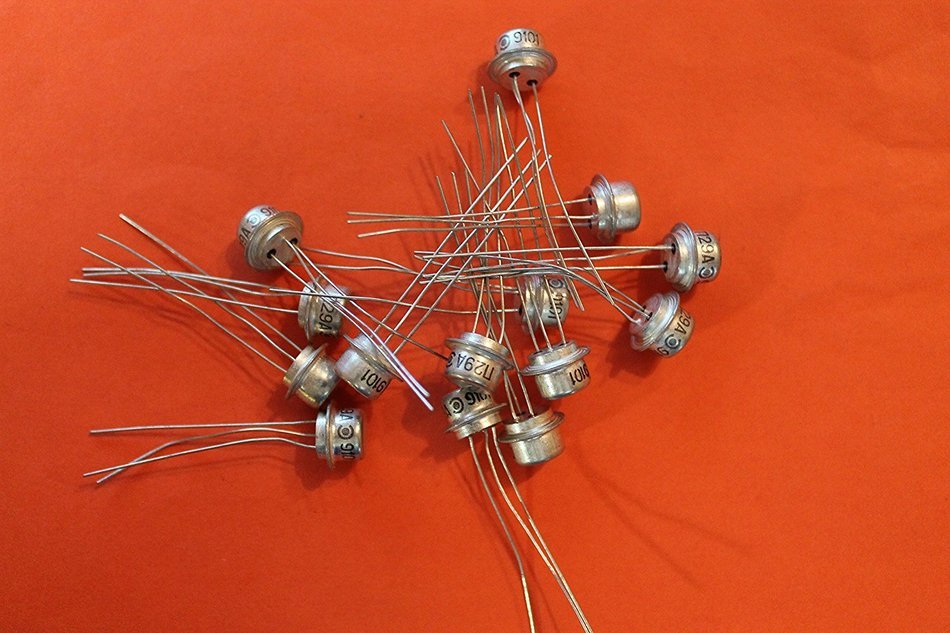 Transistors Germanium P29A analogue AF260, OC42 USSR 14 pcs