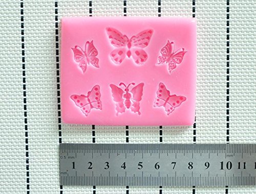 WilsonBaking Love Collection - Butterfly Molds Mold Wedding Decor Theme Birthday Party Molding Silicone Fondant... N4