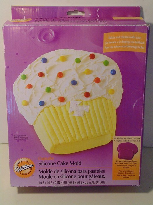 Wilton Giant Cupcake Silicone Cake Mold