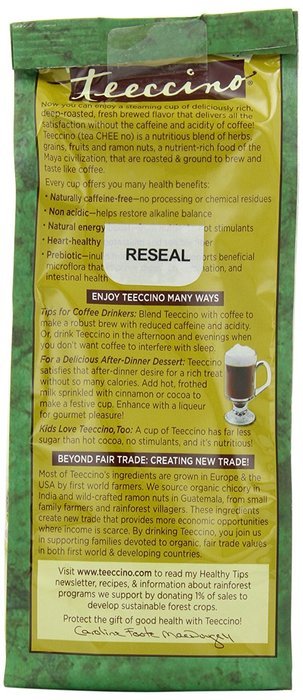 Teeccino Variety Pack (Hazelnut, Mocha, and Java) Chicory Herbal Coffee, Caffeine Free, Acid Free, 11oz (Pack... N47
