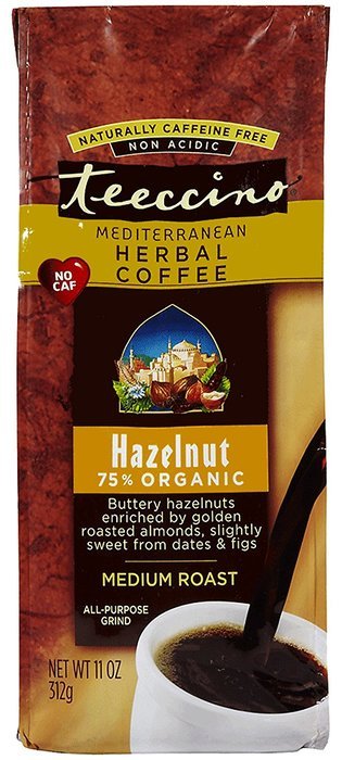 Teeccino Variety Pack (Hazelnut, Mocha, and Java) Chicory Herbal Coffee, Caffeine Free, Acid Free, 11oz (Pack... N48
