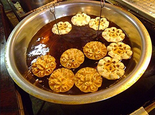 Little Diameter 6.5 cm Thai Flower DOK JOK Mold Brass Mold Bake Luscious Thai Cookies DESSERT SWEET BAKING COOK