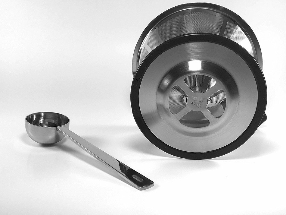 Pour Over Coffee Filter With Complimentary Scoop - Reusable Pour Over Coffee Dripper