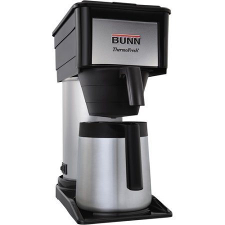 BUNN BT Velocity Brew 10-Cup Thermal Coffee Brewer, No Warmer Needed