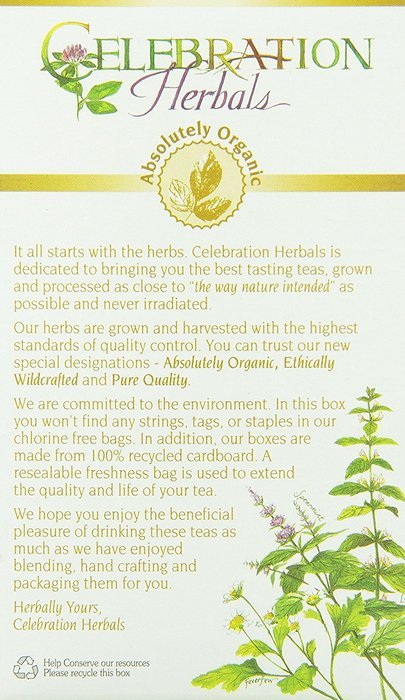 Celebration Herbals Milk Thistle Seed Herbal Tea -- 24 Tea Bags N2
