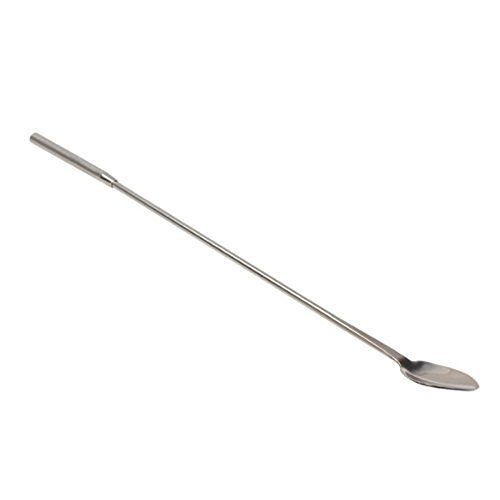 Spoon - SODIAL(R) 12'' Bar Spoon Cocktail Mixing Spoon, Stainless Steel