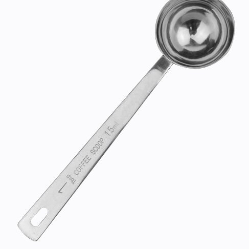 Yooky Coffee Scoop ,Stainless Steel Measuring Spoon for Coffee Sugar-Silver N3