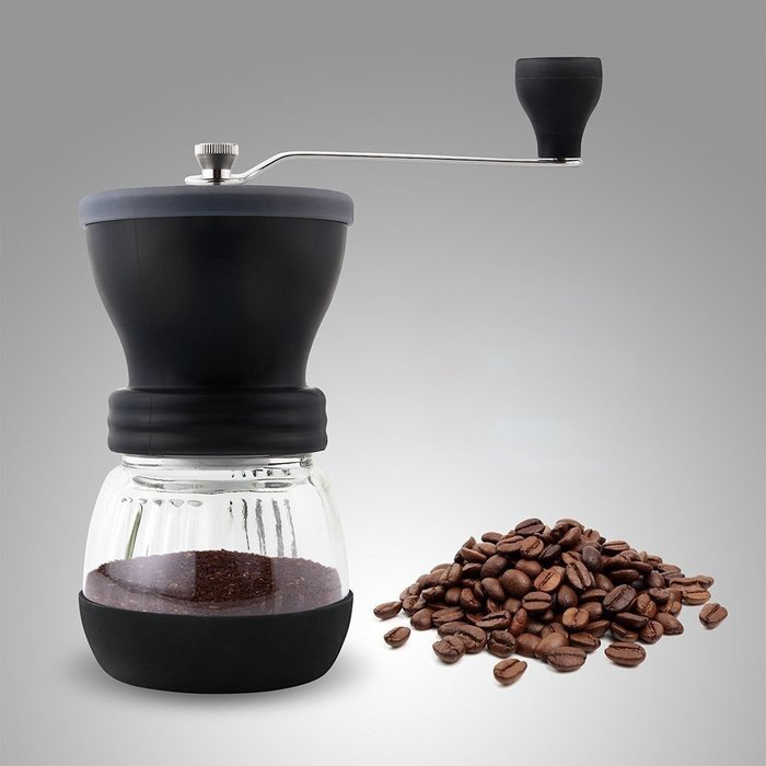 VVBOX Manual Coffee Grinders with Ceramic Burr & Hand Crank Grinding Mill for Coffee Beans / Espresso N3