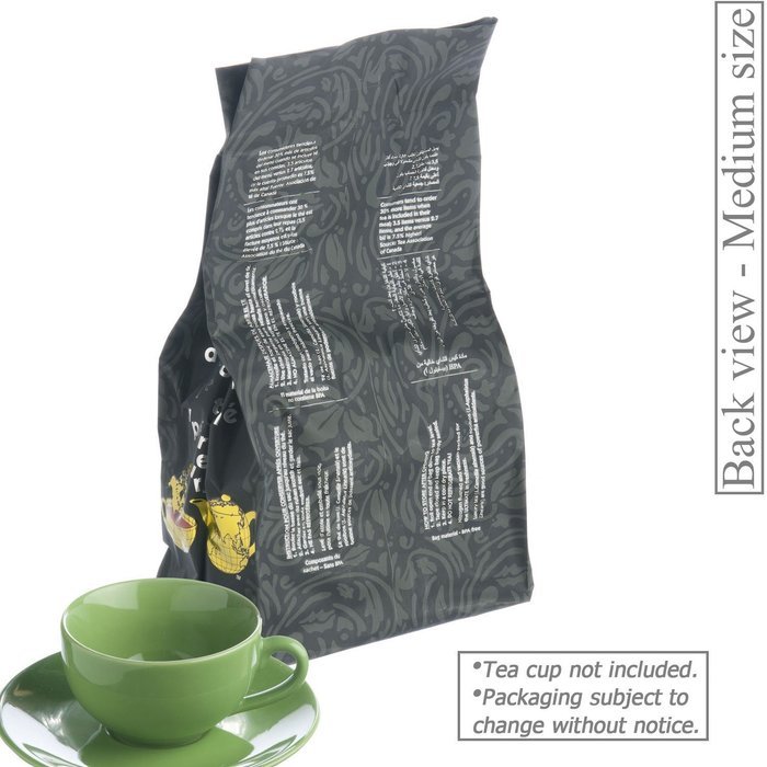 Metropolitan Tea 200 Count Pyramid Shaped Teabags, Creme Au Caramel N3