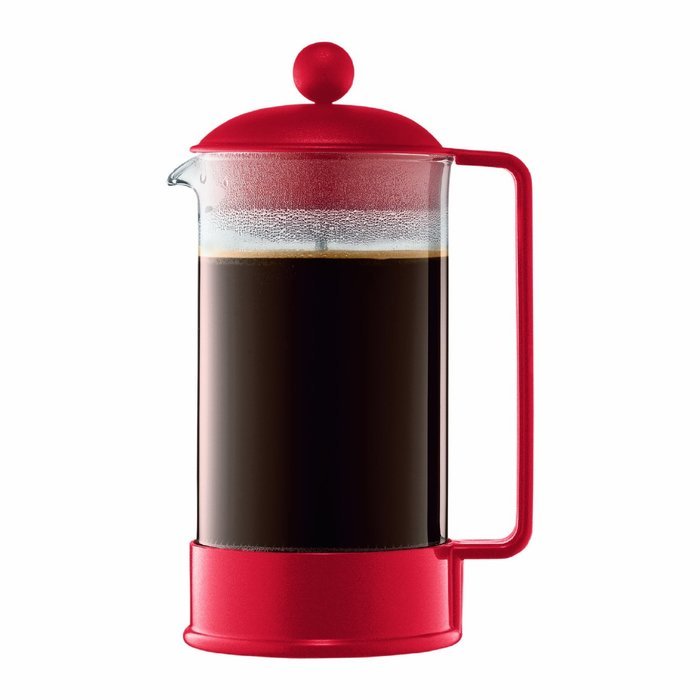 Bodum Brazil 8-Cup French Press Coffee Maker, 34-Ounce, Black N8