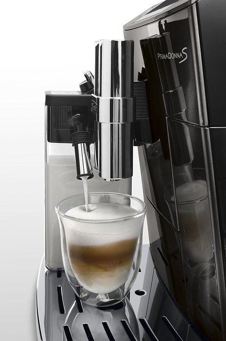 DeLonghi America ECAM28465B Prima Donna Fully Automatic Espresso Machine with Lattecrema System, Black