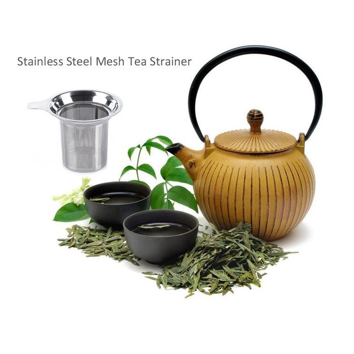 Magicook Stainless Steel Fine Mesh Tea Infuser Strainer Steeper Tea Infuser Mug for Loose Leaf Tea N7