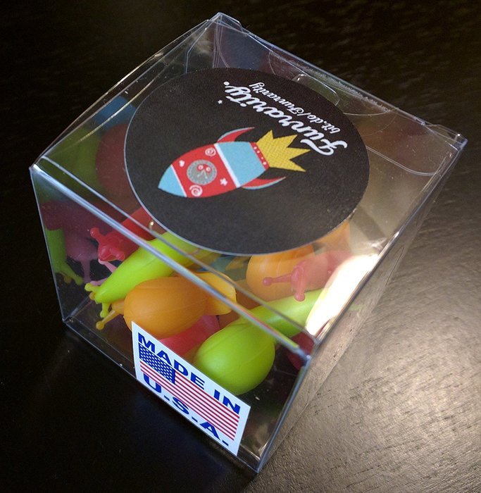 Funrarity Cute Snail Silicon Tea Bag Holder for Cup Mug Bowl Assorted Candy Color (Pack of 10)