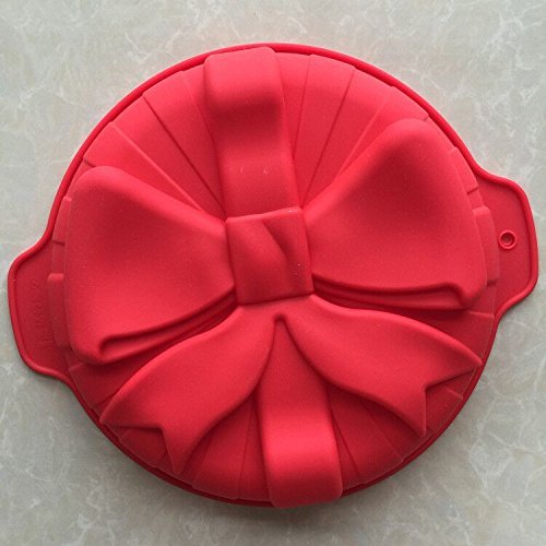 Longzang Large Bow Silicone Mold for Cake Baking N2