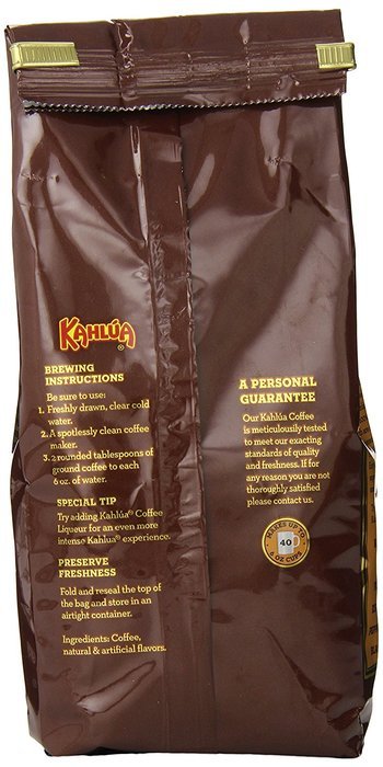 Kahlua Gourmet Ground Coffee, Hazelnut, 12 Ounce N2