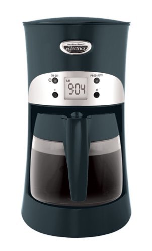 Hamilton Beach Eclectrics 40113 All-Metal 12-Cup Coffeemaker, Intrigue Blue N3