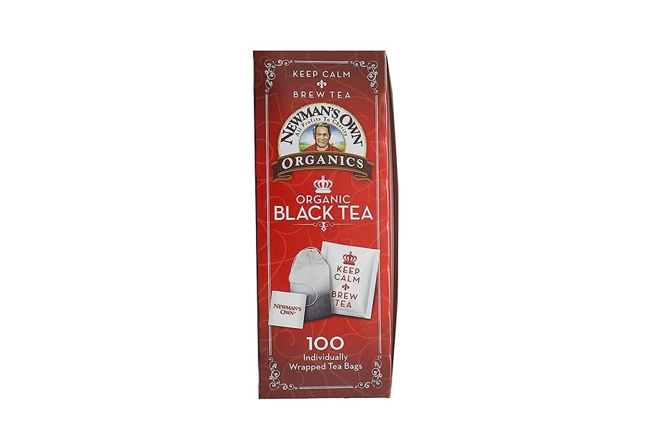Newman's OwnOrganics Royal Tea, Organic Black Tea, 100 Individually Wrapped Tea Bags, 7.05-Ounce Boxes (Pack of 5) N4
