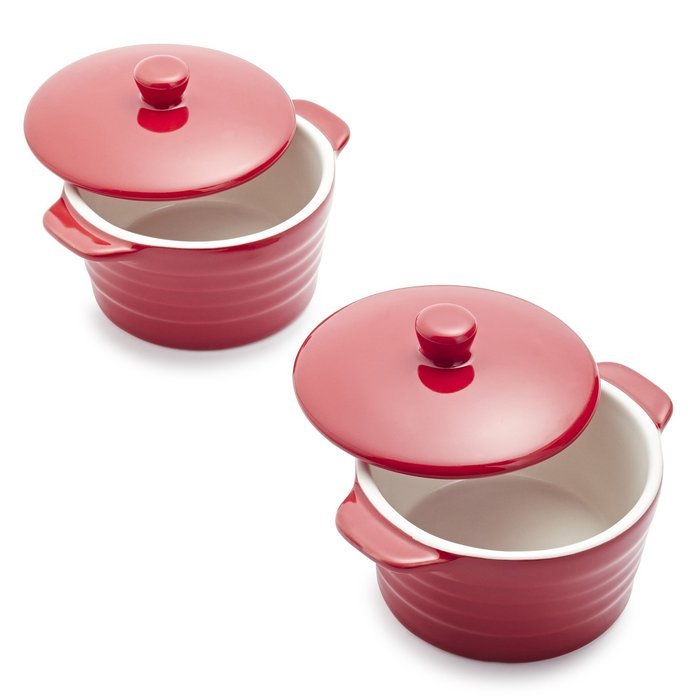 Sur La Table Red Oven-to-Table Mini Cocottes M913 WIN , Set of 2