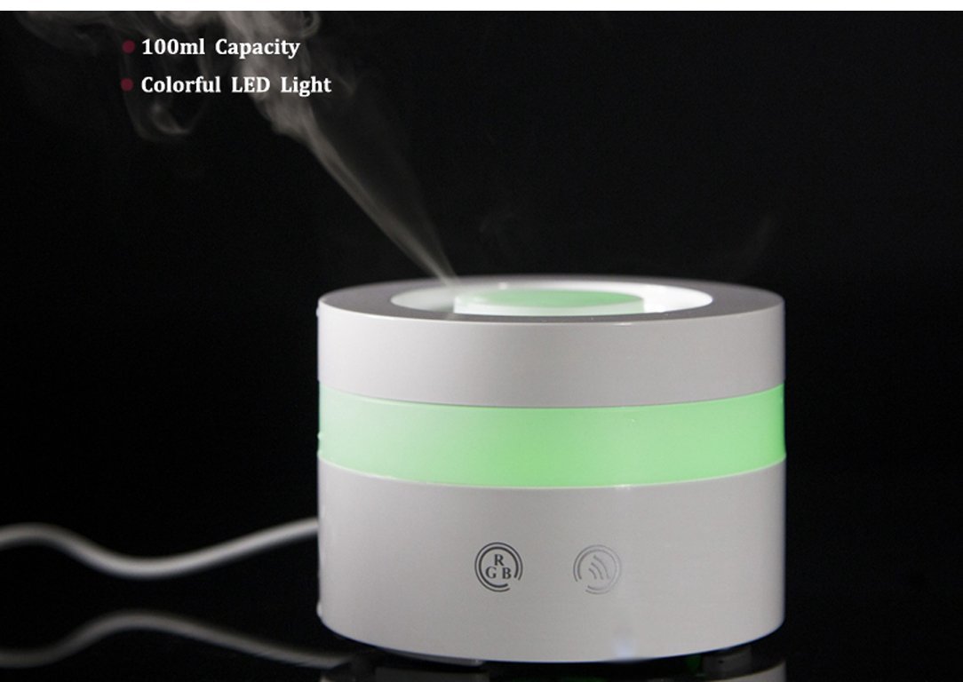 USB Humidifier Diffuser Mini, Enegg Portable 120ml Travel-size Aroma ...