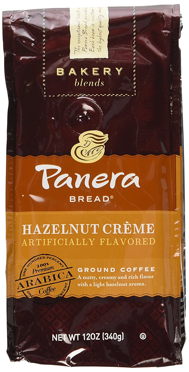 Panera Bread, Hazelnut Creme, Ground Coffee, 12 Oz. (Pack Of 2) N2 Free ...