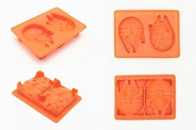 Silicone Ice Cubes Trays Molds for Star Wars Candy Gummy Chocolate Crayon Soap - Set of 6 N3