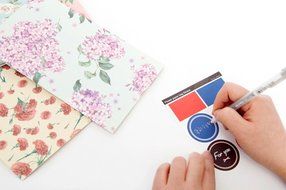 Zeroyoyo Flowers Paper Gift Treat Bag Xmas Party Holiday Cookies Bag Sticker