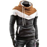 Men's Outwear,Laimeng Cotton Blend Fashion Retro Long Sleeve Hoodie Hooded Sweatshirt Tops Jacket Coat Outwear... N20