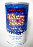 Trader Joe's Wintry Blend Ground Coffee Medium Dark Roast...14 Oz. N2