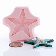 Silicone Primitive Star Mold Food Safe Fondant, Chocolate, Candy, Resin, Polymer Clay Mold