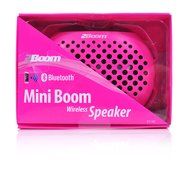 2BOOM Mini Boom Portable Mini Bluetooth iPod Wireless Speaker Pink N12