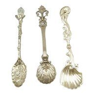 Retro Creative Spoon, 3-pieces Coffee Scoops Stirring Spoon Sugar Spoon Tea Spoon Ice Cream Scoops Seasoning Spoon... N2