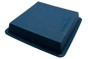 Marathon Housewares KW200013GR Premium Silicone Square Cake Pan, Green