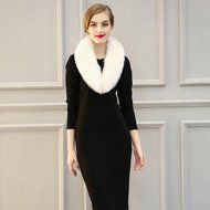 Scarf,Morecome Women Hasp Faux Fur Scarf Fur Scarves Fur Velvet Scarf (A) N19