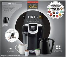 Keurig K350 2.0 Brewing System N2