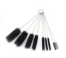 Rybka (TM) 8 Inch Nylon Tube Brush Set - - Variety Pack (10 pieces) Cleaning Brush Set for Drinking Straws, Glasses... N6