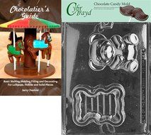 Cybrtrayd Bk-A061 Teddy Bear Pour Box Animal Chocolate Candy Mold